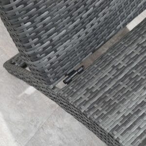 Outsunny Rattan Wicker Sun Lounger