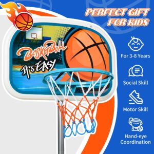 3pc Kids Basketball Set 3-8 Yrs