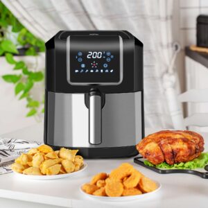Homcom Air Fryer 1700W 6.5L