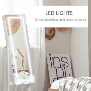 Mirrored Jewellery Cabinet Lockable