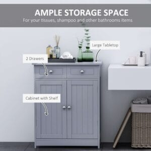 kleankin Bathroom Storage Cabinet