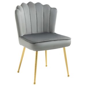 Homcom Velvet-Feel Accent Chair