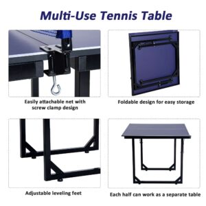 Homcom Table Tennis Table w/ Net