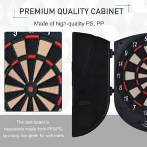 Electronic Dartboard Set w/ 6 Darts