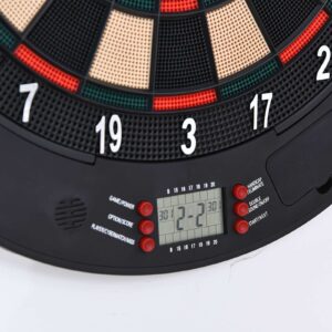 Electronic Dartboard Set w/ 6 Darts