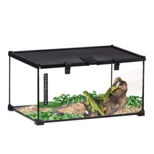 PawHut Glass Reptile Terrarium