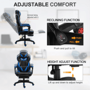 Gaming Chair Ergonomic Reclining