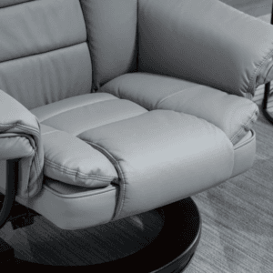Swivel Manual Recliner and Footrest Set