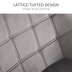 Homcom Velvet Feel Accent Chair