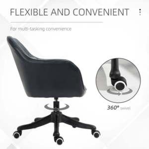 Vinsetto Office Chair w/ Lumbar Massage