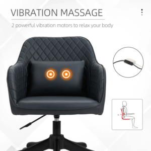 Vinsetto Office Chair w/ Lumbar Massage