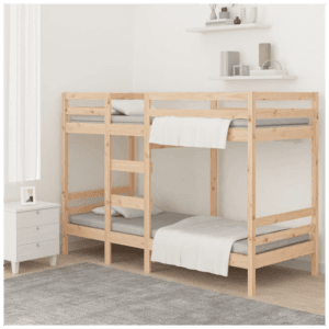 vidaXL Bunk Bed Solid Pine Wood