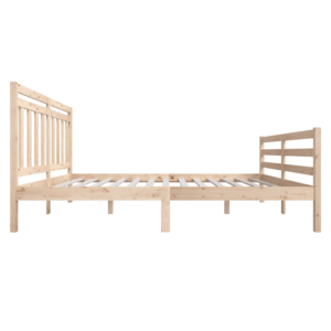 vidaXL Bed Frame Solid Pine Wood
