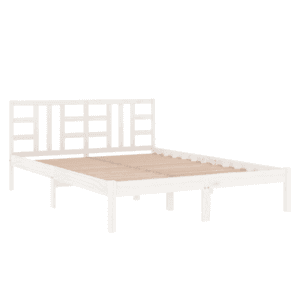 vidaXL Bed Frame Solid Pine Wood