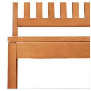 vidaXL Bench Solid Eucalyptus Wood