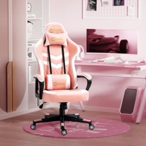 Vinsetto Racing Style Gaming Chair Pink