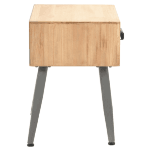 vidaXL Bedside Table Solid Fir Wood