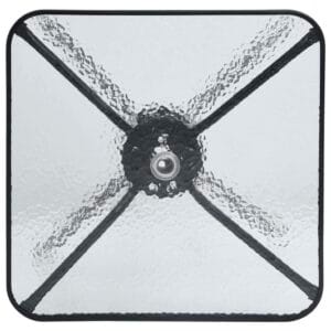 vidaXL 5pc Garden Dining Set Black