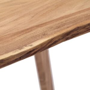 vidaXL Dining Table Solid Acacia Wood