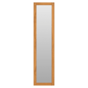 vidaXL Wall Mirror w/ Shelves Teak Wood