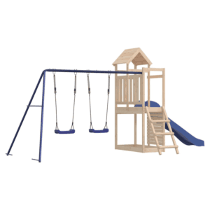 vidaXL Outdoor Playset Solid Wood vidaXL Outdoor Playset Solid Wood