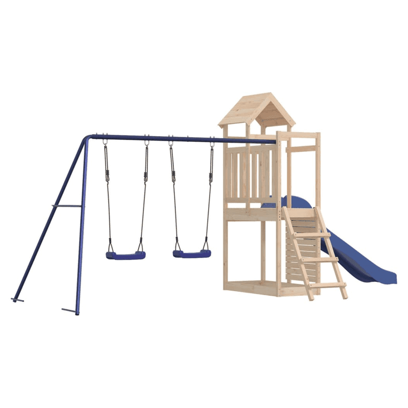 vidaXL Outdoor Playset Solid Wood vidaXL Outdoor Playset Solid Wood