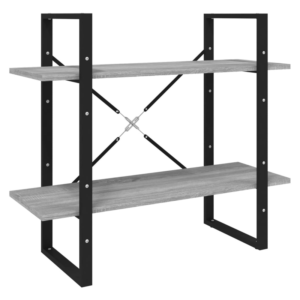 vidaXL 2-Tier Book Cabinet 80x30x70cm