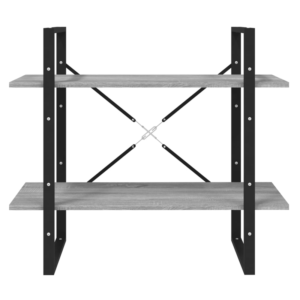 vidaXL 2-Tier Book Cabinet 80x30x70cm