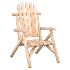 vidaXL Garden Chair Solid Spruce Wood
