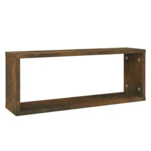 vidaXL Wall Cube Shelves Wood