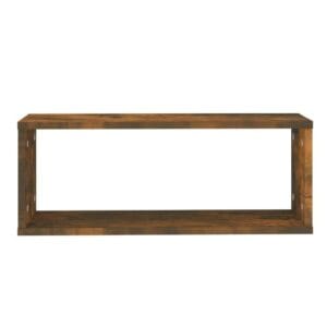 vidaXL Wall Cube Shelves Wood