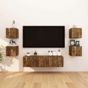 vidaXL Wall Mounted TV Cabinet
