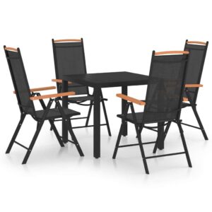 vidaXL Garden Dining Set Aluminium
