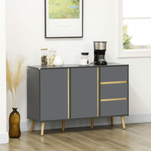 Homcom Sideboard w/ Adjustable Shelves
