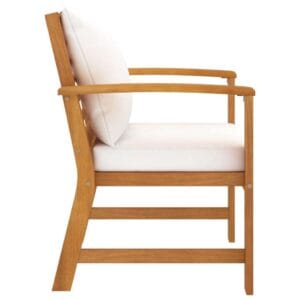 vidaXL 2pc Garden Chairs Acacia Wood