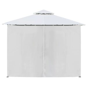 vidaXL Gazebo with Curtains