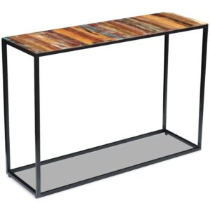 vidaXL Console Table Solid Reclaimed Wood