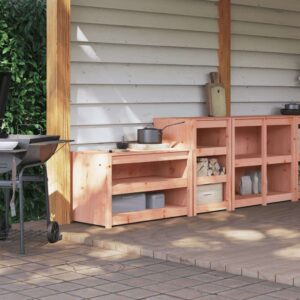 vidaXL 2pc Outdoor Kitchen Cabinets