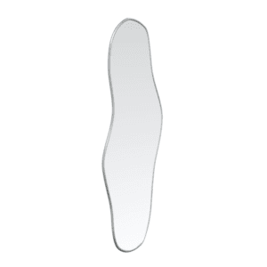 vidaXL Wall Mirror Silver 100x45cm