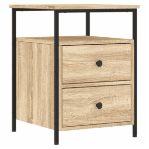 vidaXL Bedside Cabinets Sonoma Oak