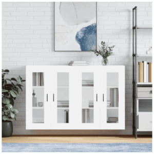 vidaXL Wall Mounted Cabinets 2 piece