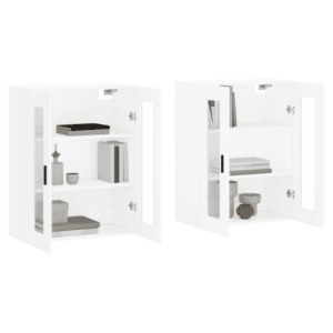 vidaXL Wall Mounted Cabinets 2pc