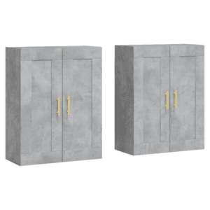 vidaXL Wall Mounted Cabinets 2pc