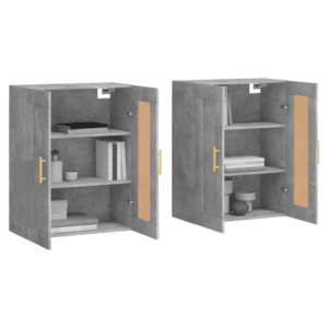 vidaXL Wall Mounted Cabinets 2pc