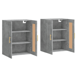 vidaXL Wall Mounted Cabinets 2pc