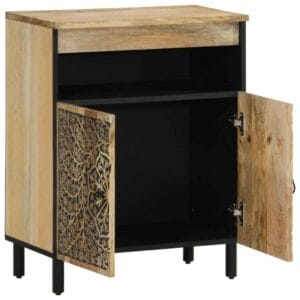 vidaXL Side Cabinet Solid Mango Wood