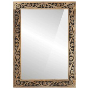 vidaXL Mirror Solid Mango Wood