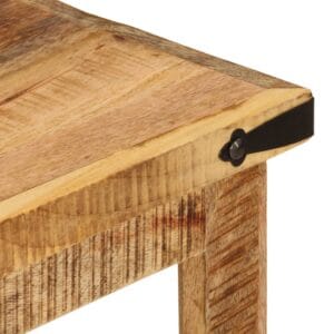 vidaXL Console Table Solid Mango Wood