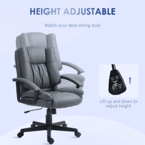 Homcom Office Chair Faux Leather