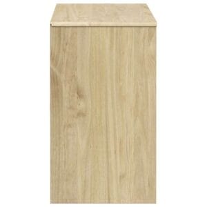 vidaXL Drawer Cabinet Solid Pine Wood